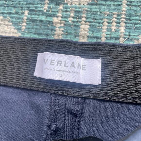 EVERLANE Women's Navy Blue Slim Leg Pants‎ - Size 2 - Picture 5 of 9